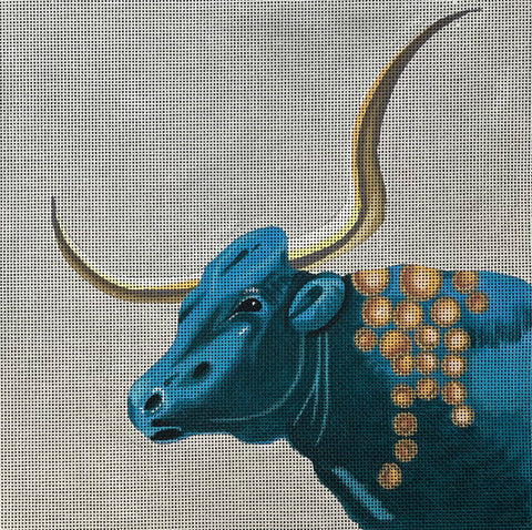 Animals - blue ox