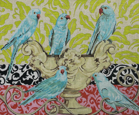 Animals - Blue Parrots