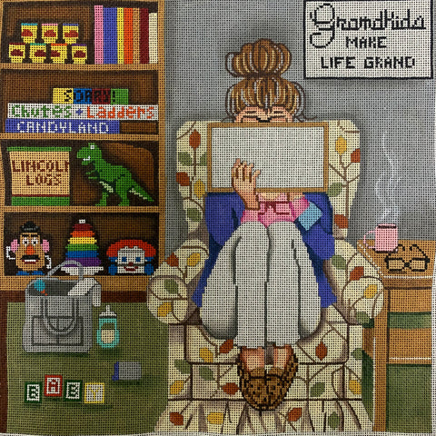 *New* Stitching Girl Grandkids Make Life Grand