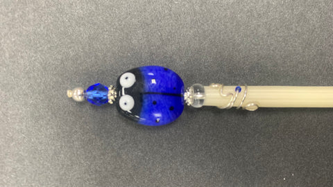 The Crowned Quill - Blue Lady Bug Laying Tool