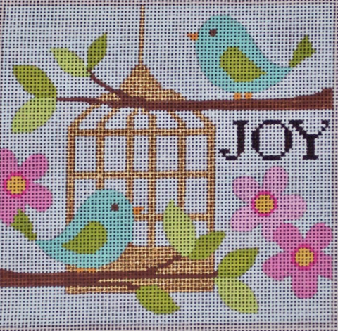 Nature: "Joy" Birds/Birdcage box topper