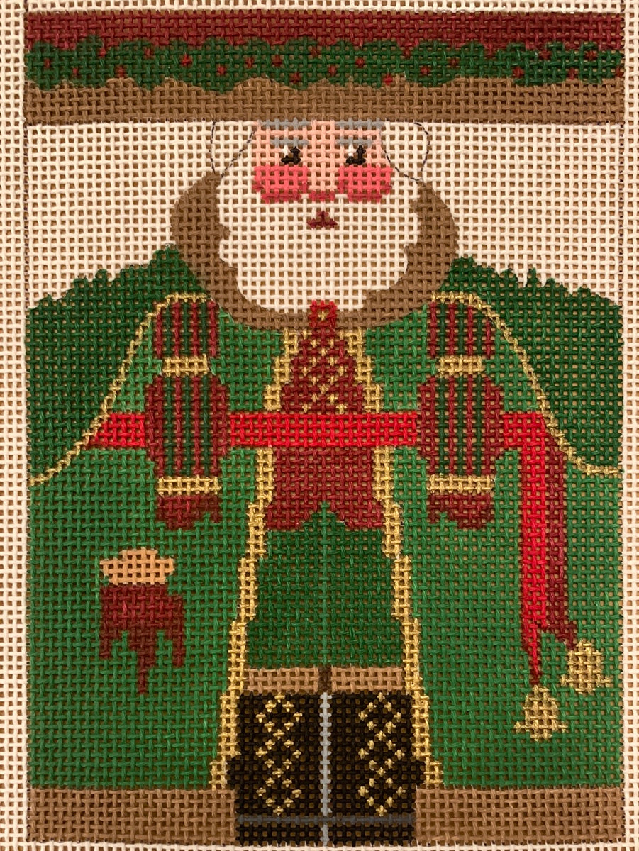 Nutcracker Santa Roll Up, 8 Family Arts Needlework Shop