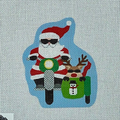Santa: Snowman Sidecar Santa