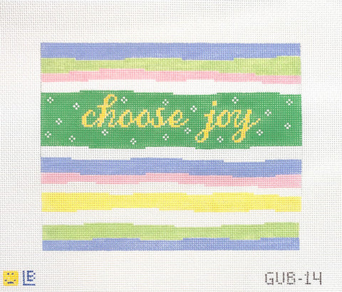 Choose Joy-with Stitch Guide by Julie Elder