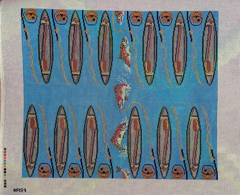 Backgammon Board: Canoe Backgammon Board