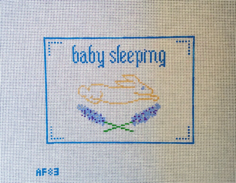 Blue Baby Sleeping