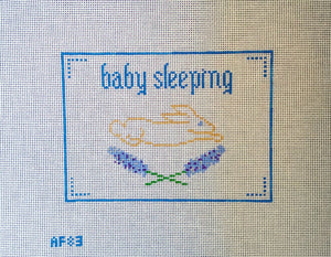 Blue Baby Sleeping