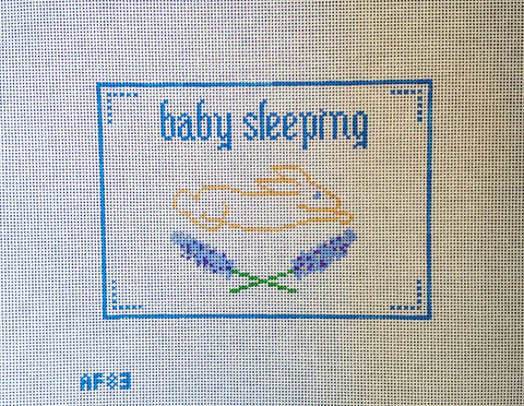Blue Baby Sleeping