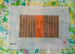 Nantucket Clutch with Anchor