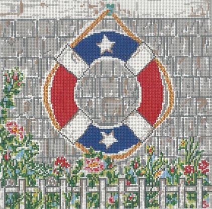 RED, WHITE, BLUE NAUTICAL 13ct