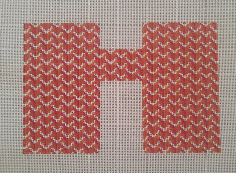 Y Pattern Clutch Front Orange