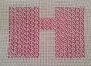 Y Pattern Clutch Front Pink