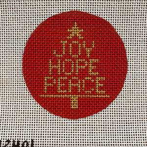 Round - Joy Hope Peace Round