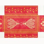 Brickcover: Napoleon's Bee Brickcover - Coral and Butter