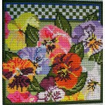 Eyeglass Case: Pansy, 13ct