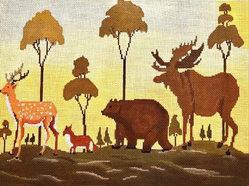 WILDLIFE ON PARADE   13ct