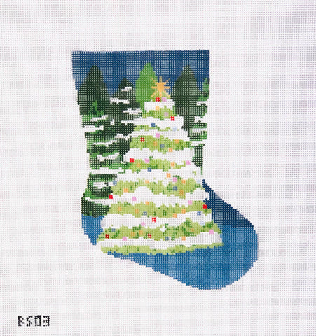 Stocking Ornament Sized Bauble: Winter Wonderland