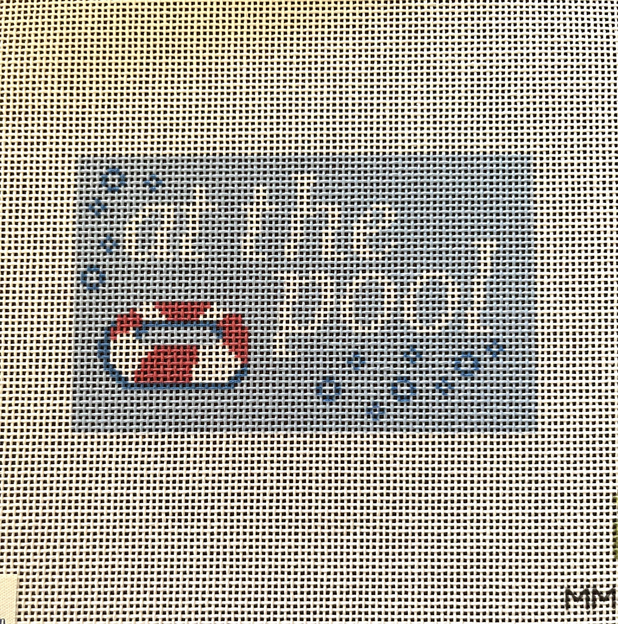 At the Pool - blue – Family Arts Needlework Shop