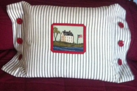 HOUSE With FLAG