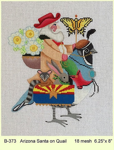 Santa on Arizona Quail