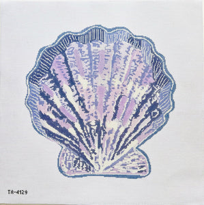 Scallop Canvas Purple