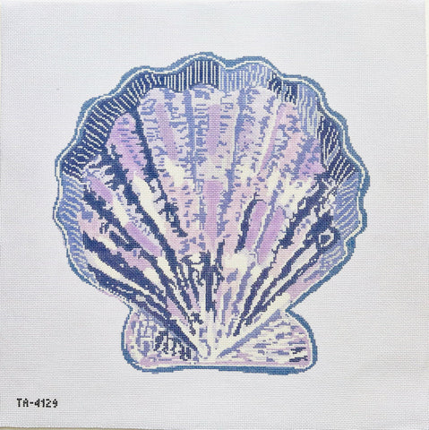 Scallop Canvas Purple