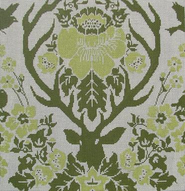 ANTLER DAMASK-SAGE  13ct