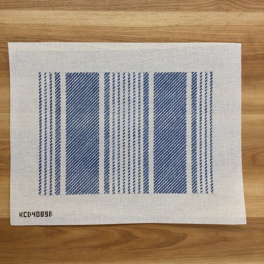 Pillow: Ticking Pillow Canvas - Blue