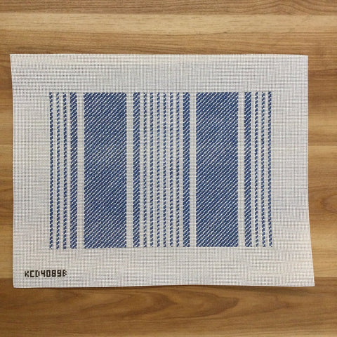 Pillow: Ticking Pillow Canvas - Blue