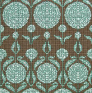 CHRYSANTHEMUM-BURLAP   13ct