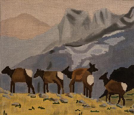 ELK HERD  13ct