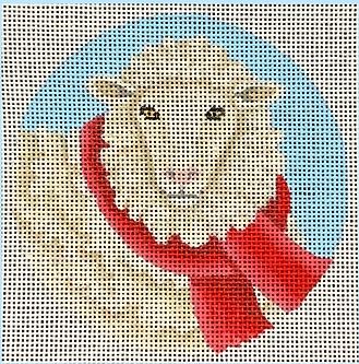 Sheep in Scarf