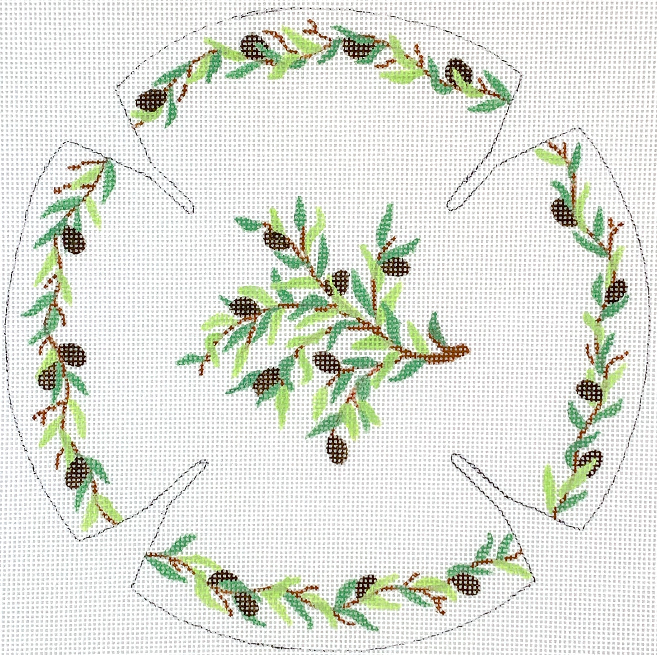 Kippah – Olive Branches