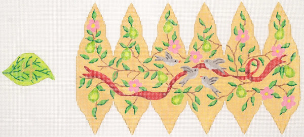 Christmas Ornament – 12 Days Stuffed Pear – Calling Birds (Day 4)