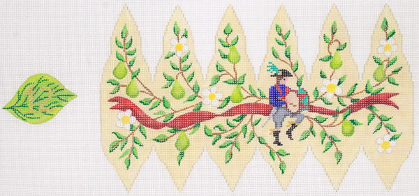 Christmas Ornament – 12 Days Stuffed Pear – Drummers Drumming (Day 12)
