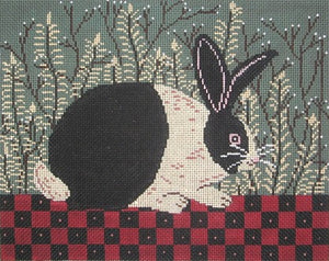 CHECKERBOARD BUNNY  13ct