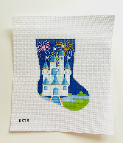 Stocking Bauble Canvas: Celebration Castle