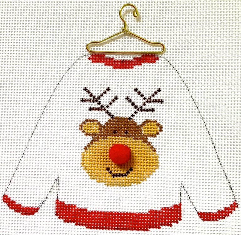 Sweater - Reindeer with stitchguide