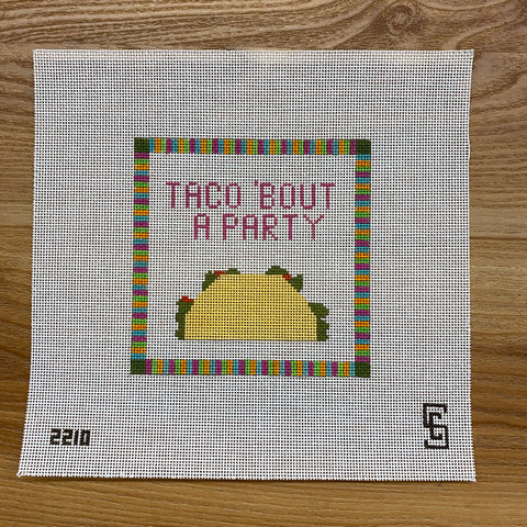 Square: Taco 'Bout A Party Canvas