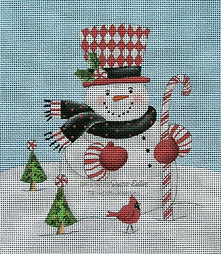 Snowman: Harlequin Hat + BG