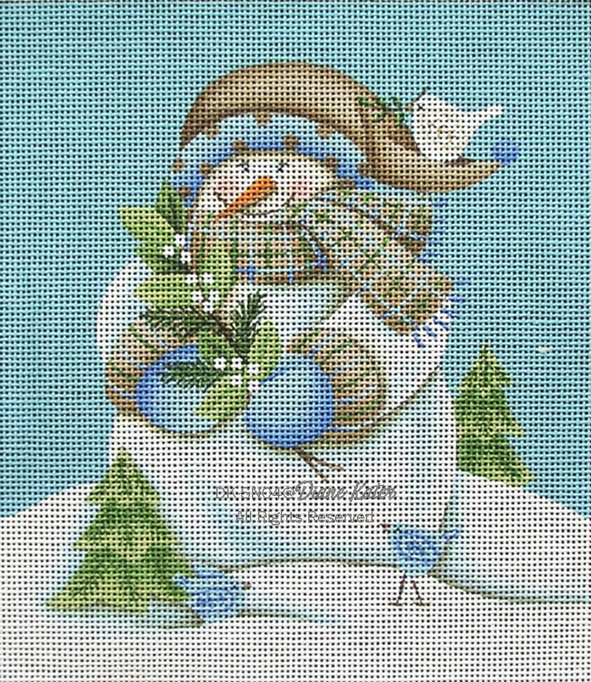 Snowman: Mistletoe + BG