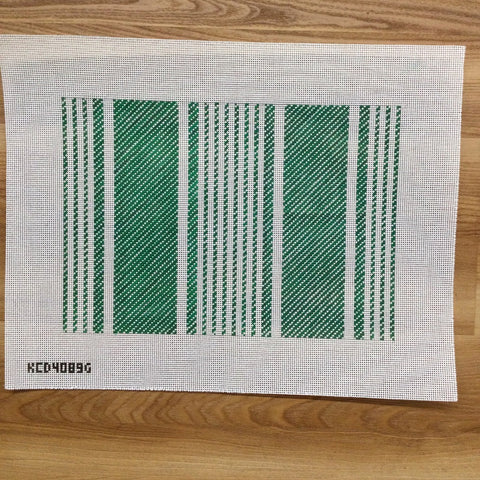 Pillow: Ticking Pillow Canvas - Green