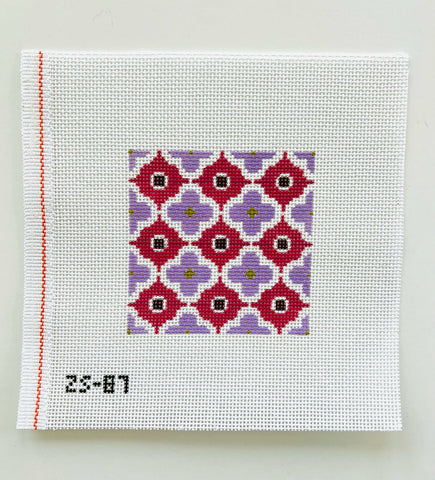 Square: Pink Moroccan Tile