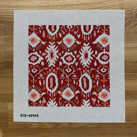 Pillow: Ikat Pillow - Red