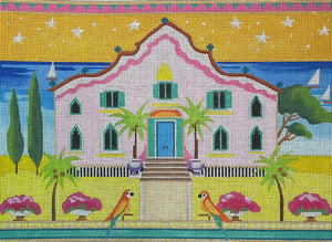 Whimsy pink house