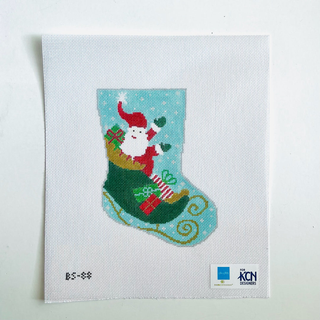 Stocking Bauble Canvas: To All a Good Night