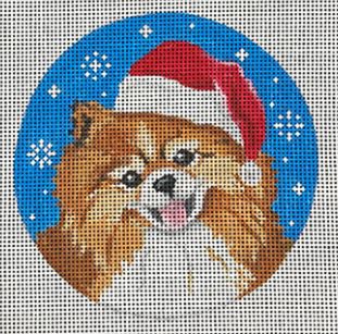 Santa Dog: Pomeranian