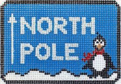 Christmas: North Pole Sign