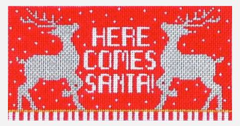 Here Comes Santa 13ct