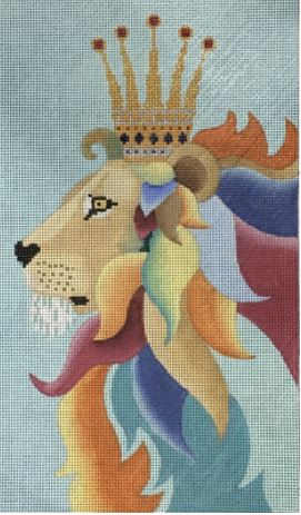 Lion with Jeweled Crown